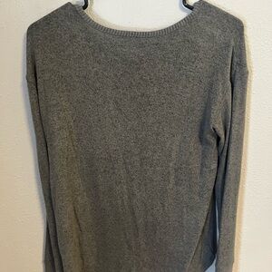 Gray Cashmere Sweater